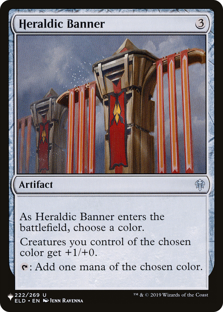 Heraldic Banner [The List Reprints] | Chromatic Games