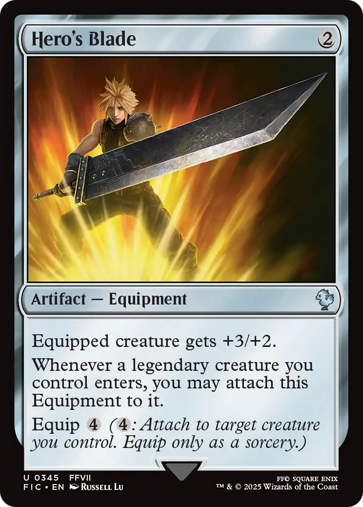 Hero's Blade [FINAL FANTASY Commander] | Chromatic Games