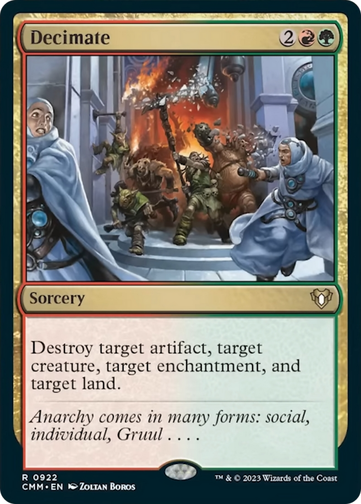 Decimate [Commander Masters] | Chromatic Games