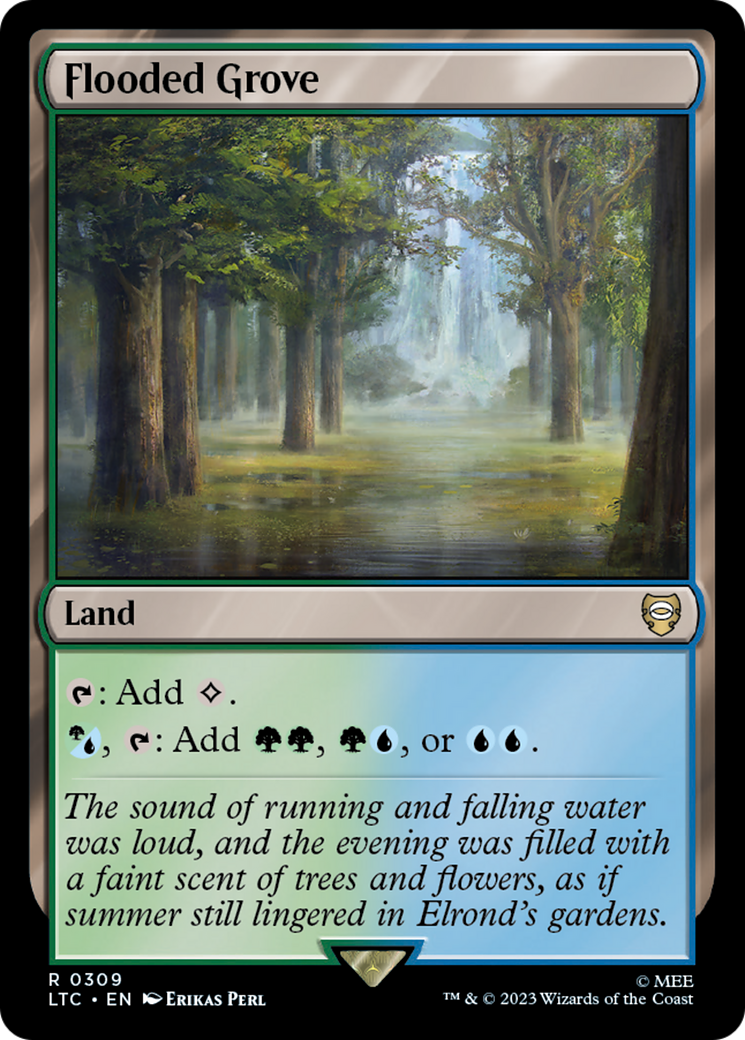 Flooded Grove [The Lord of the Rings: Tales of Middle-Earth Commander] | Chromatic Games