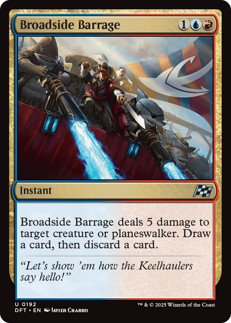 Broadside Barrage [Aetherdrift] | Chromatic Games