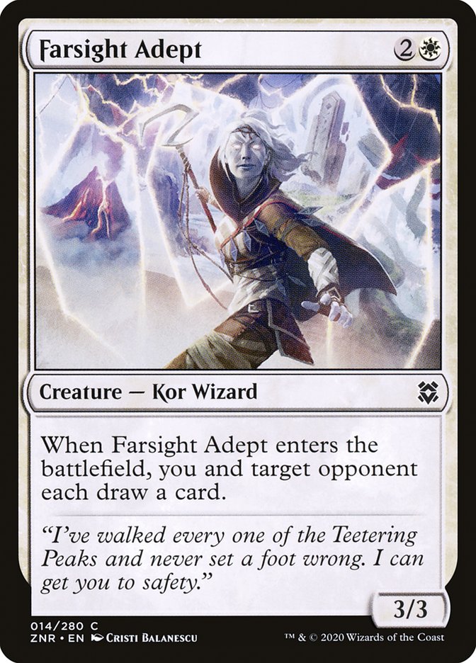 Farsight Adept 14/280 (Zendikar Rising)  - Foil | Chromatic Games