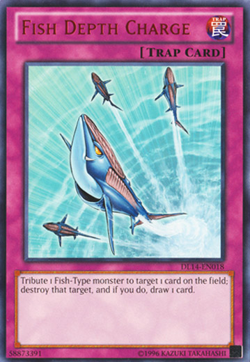 Fish Depth Charge (Red) [DL14-EN018] Rare | Chromatic Games