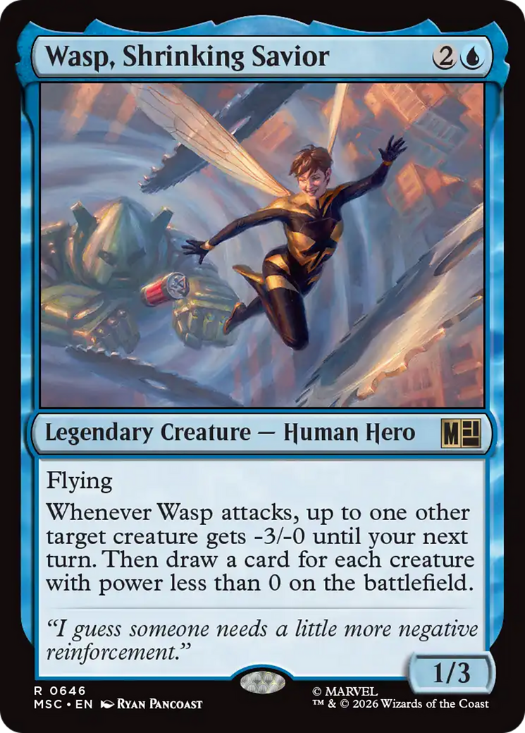 Wasp, Shrinking Savior [Marvel Super Heroes Commander] | Chromatic Games