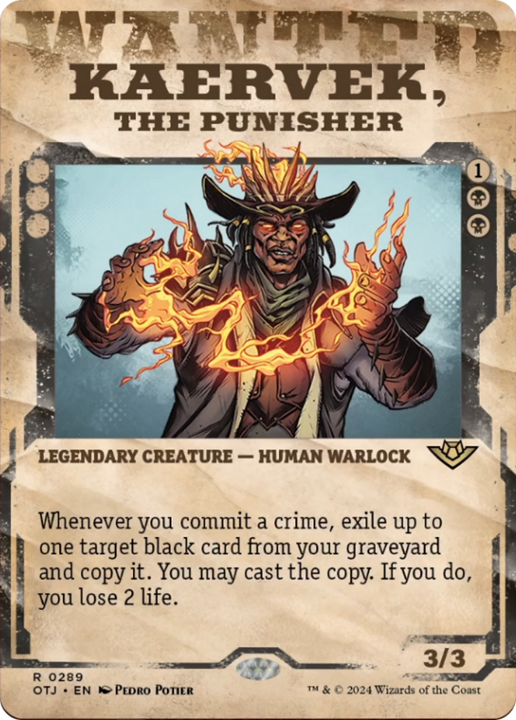 Kaervek, the Punisher (Showcase) [Outlaws of Thunder Junction] | Chromatic Games