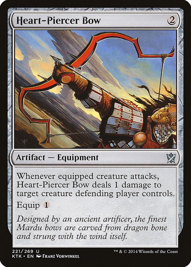 Heart-Piercer Bow 221/269 (Khans of Tarkir)  | Chromatic Games