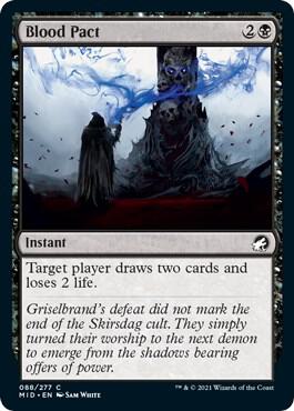 Blood Pact 88/277 (Innistrad: Midnight Hunt)  | Chromatic Games