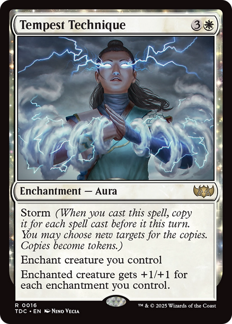 Tempest Technique [Tarkir: Dragonstorm Commander] | Chromatic Games