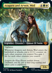 Aragorn and Arwen, Wed (Extended Art) [The Lord of the Rings: Tales of Middle-Earth] | Chromatic Games