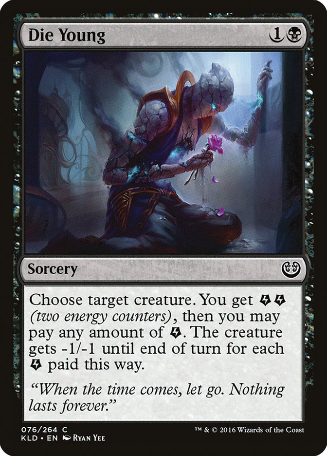 Die Young 76/264 (Kaladesh)  | Chromatic Games