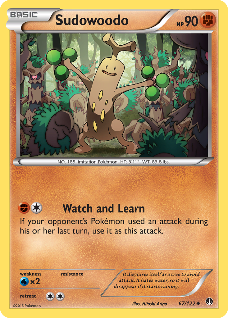 Sudowoodo (67/122) [XY: BREAKpoint] | Chromatic Games