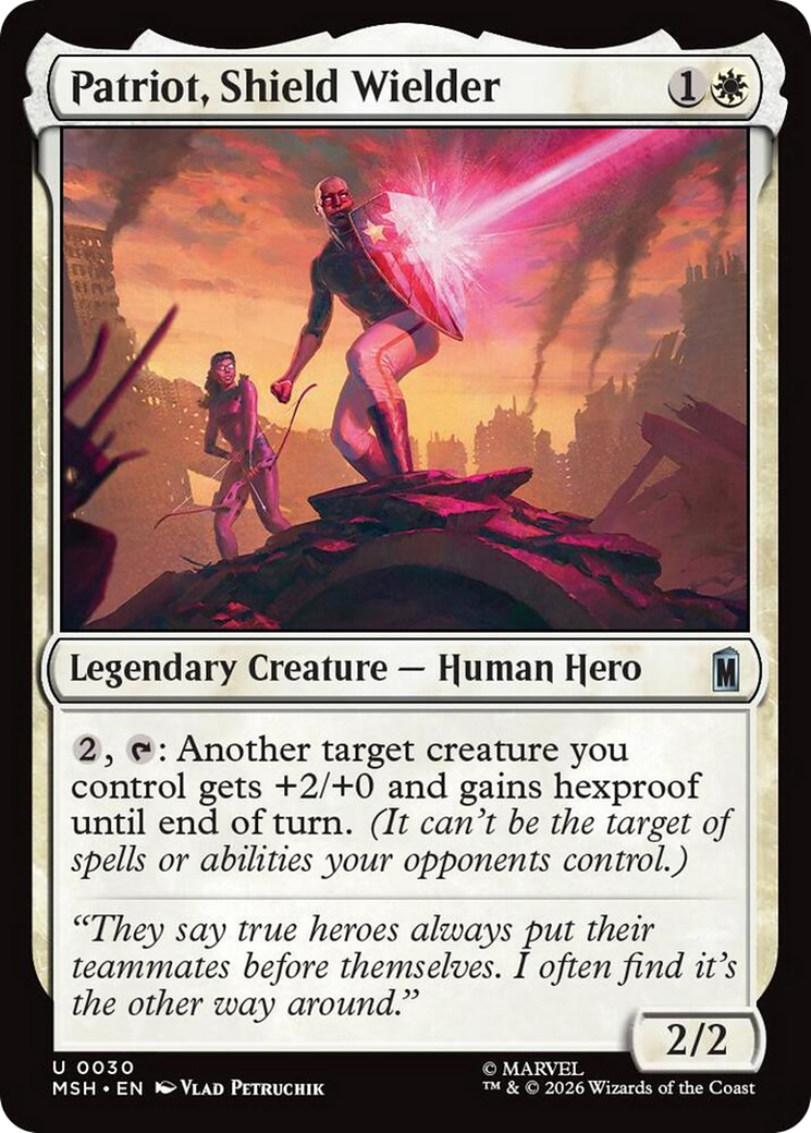 Patriot, Shield Wielder [Marvel Super Heroes] | Chromatic Games