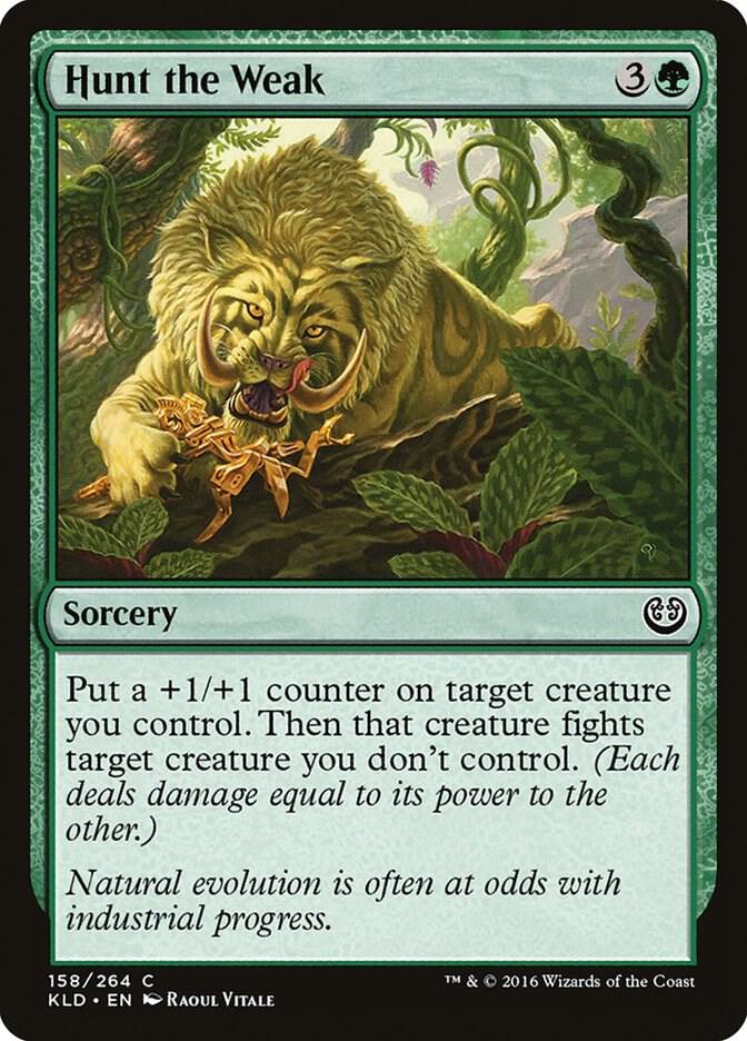 Hunt the Weak 158/264 (Kaladesh)  | Chromatic Games
