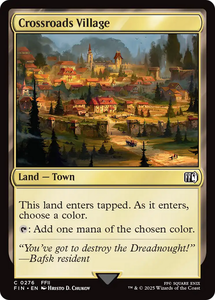 Crossroads Village [FINAL FANTASY] | Chromatic Games