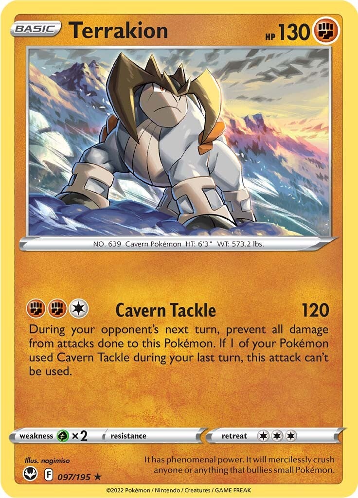 Terrakion (097/195) [Sword & Shield: Silver Tempest] | Chromatic Games