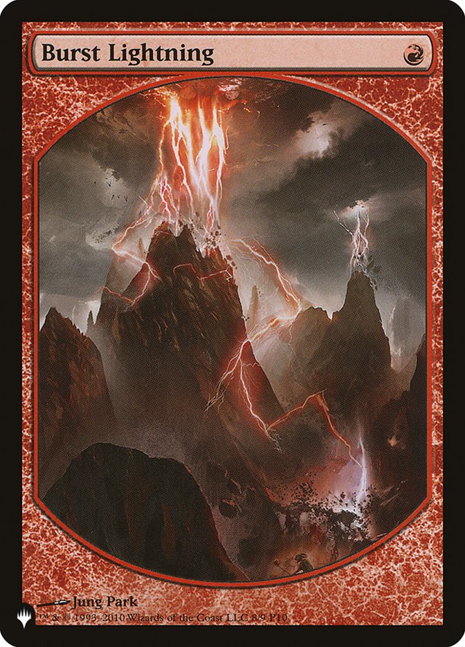 Burst Lightning [The List] | Chromatic Games