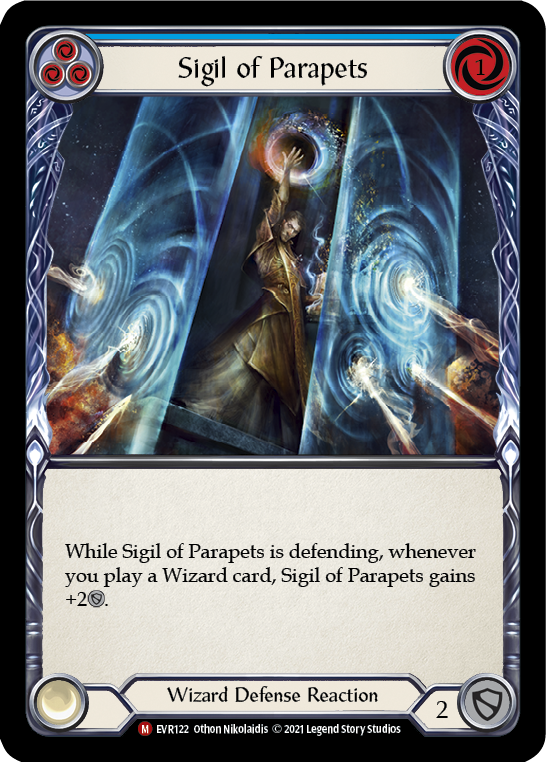 Sigil of Parapets [EVR122] (Everfest)  1st Edition Normal | Chromatic Games