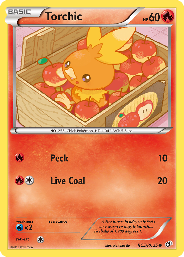 Torchic (RC5/RC25) [Black & White: Legendary Treasures] | Chromatic Games