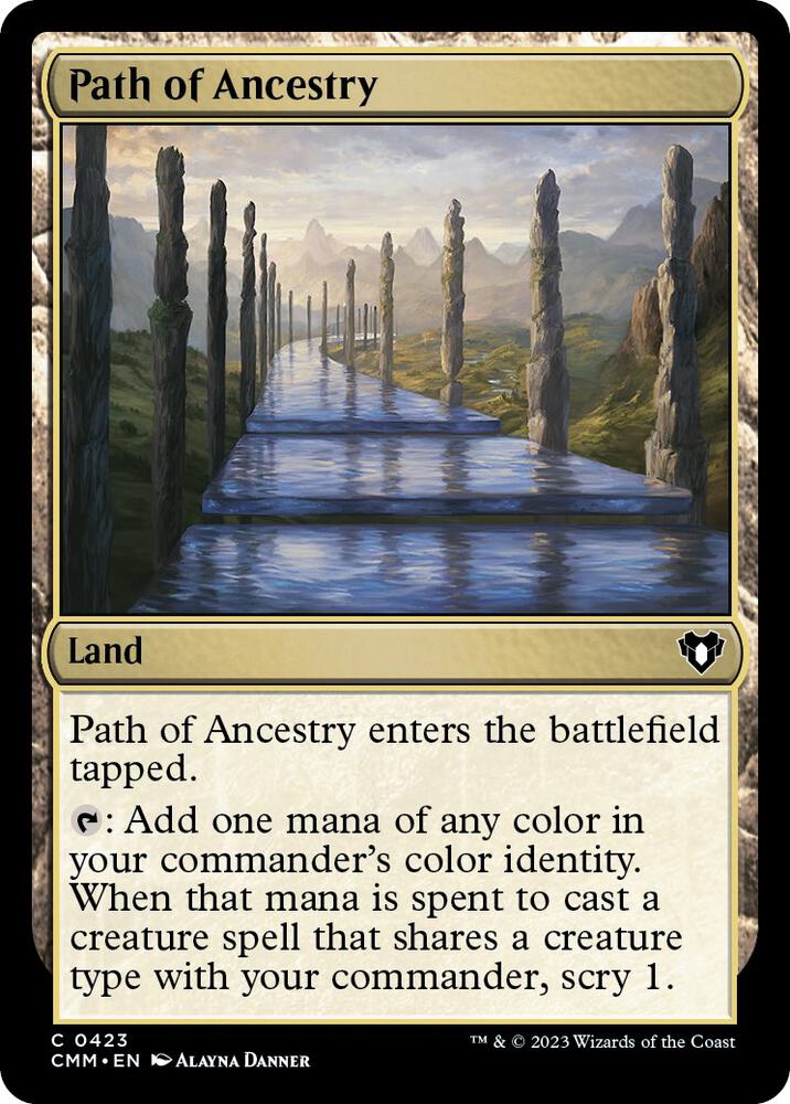 Path of Ancestry 423 (Commander Masters)  | Chromatic Games