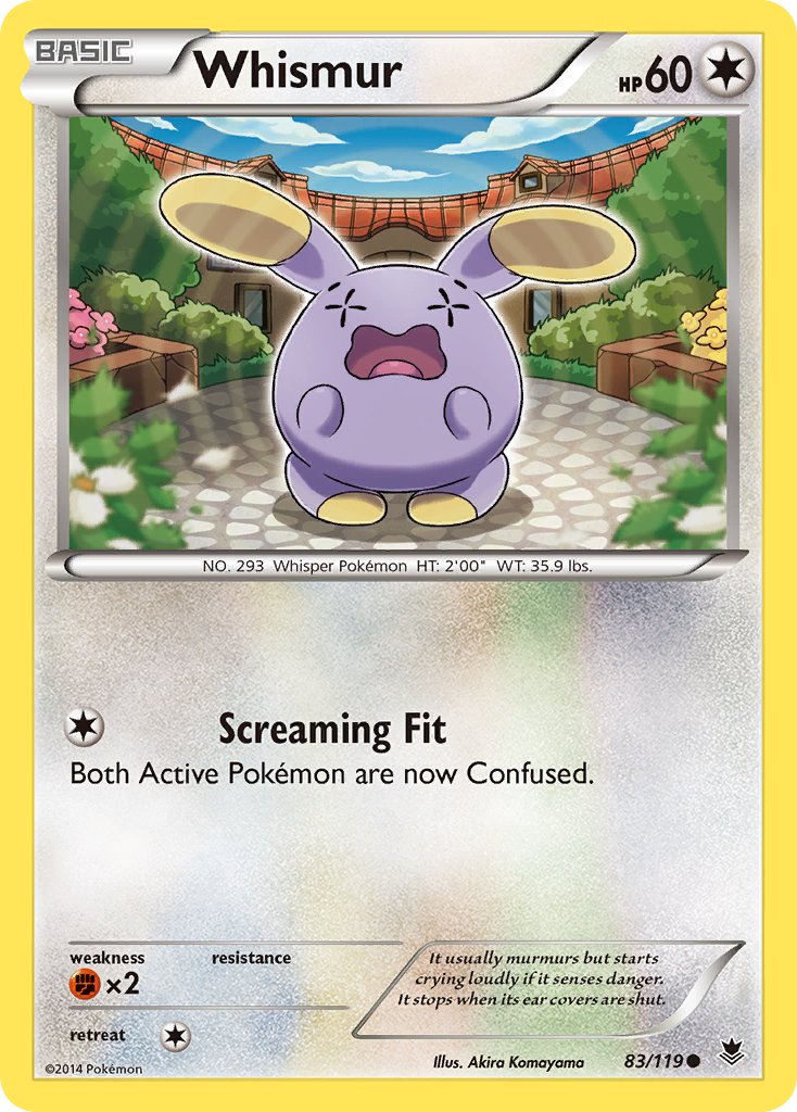 Whismur (83/119) [XY: Phantom Forces] | Chromatic Games