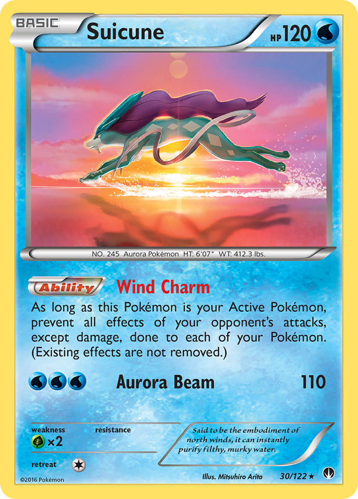 Suicune (30/122) [XY: BREAKpoint] | Chromatic Games