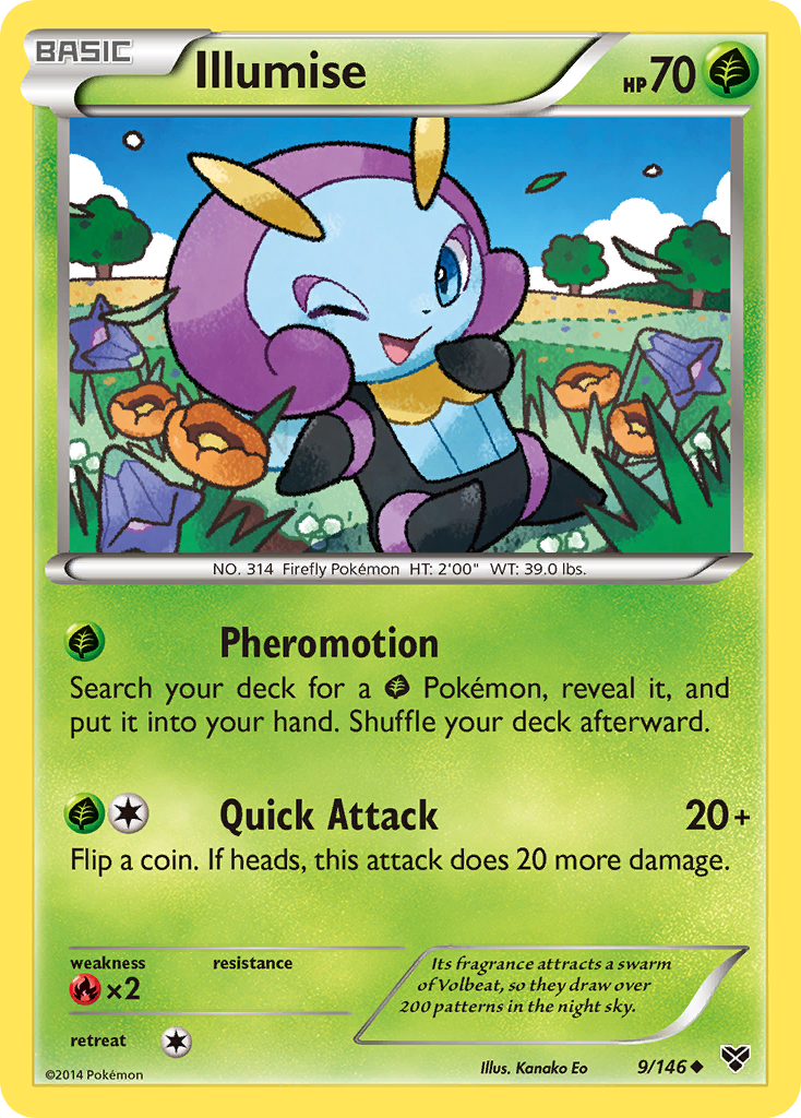Illumise (9/146) [XY: Base Set] | Chromatic Games
