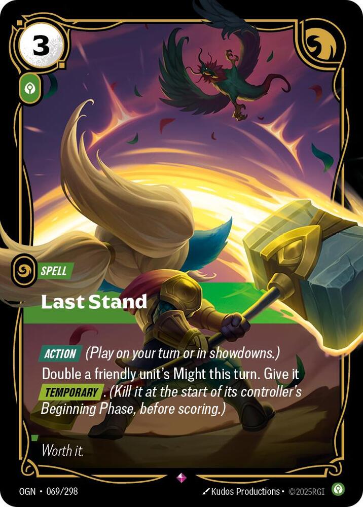 Last Stand 069/298 (Origins)  - Foil | Chromatic Games