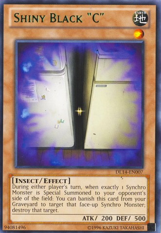 Shiny Black "C" (Green) [DL14-EN007] Rare | Chromatic Games