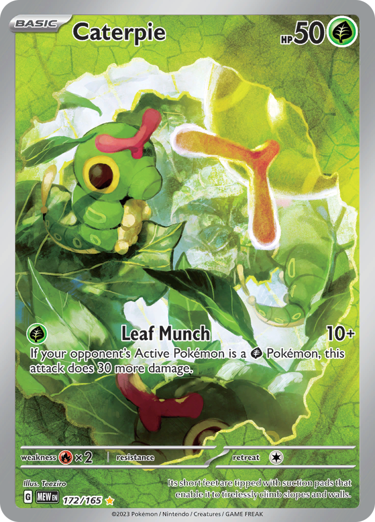 Caterpie (172/165) [Scarlet & Violet: 151] | Chromatic Games