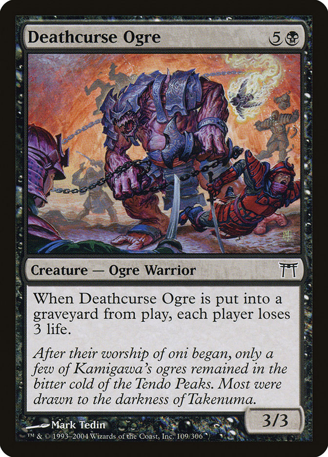 Deathcurse Ogre 109/306 (Champions of Kamigawa)  | Chromatic Games