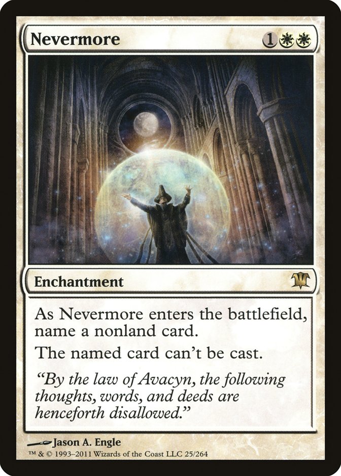 Nevermore 25/264 (Innistrad)  | Chromatic Games