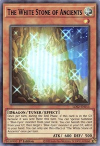 The White Stone of Ancients (Blue) [LDS2-EN013] Ultra Rare | Chromatic Games