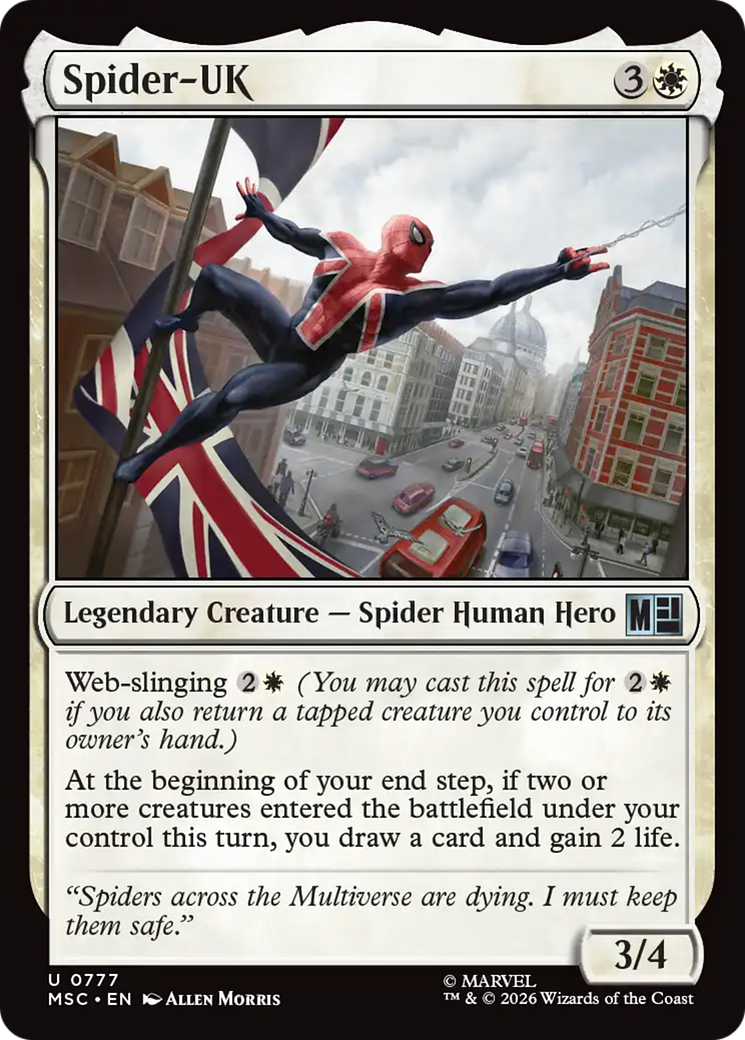 Spider-UK [Marvel Super Heroes Commander] | Chromatic Games