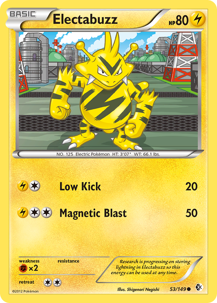 Electabuzz (53/149) [Black & White: Boundaries Crossed] | Chromatic Games