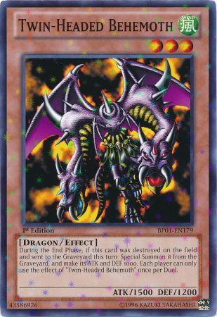 Twin-Headed Behemoth [BP01-EN179] Starfoil Rare | Chromatic Games