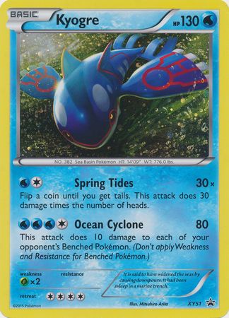 Kyogre (XY51) (Jumbo Card) [XY: Black Star Promos] | Chromatic Games