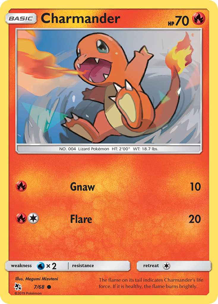 Charmander (7/68) [Sun & Moon: Hidden Fates] | Chromatic Games