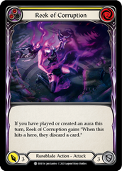Reek of Corruption (Yellow) [EVR114] (Everfest)  1st Edition Rainbow Foil | Chromatic Games