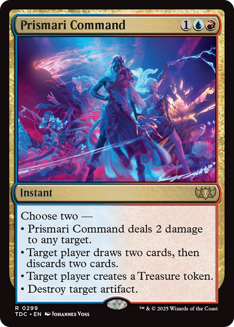Prismari Command [Tarkir: Dragonstorm Commander] | Chromatic Games