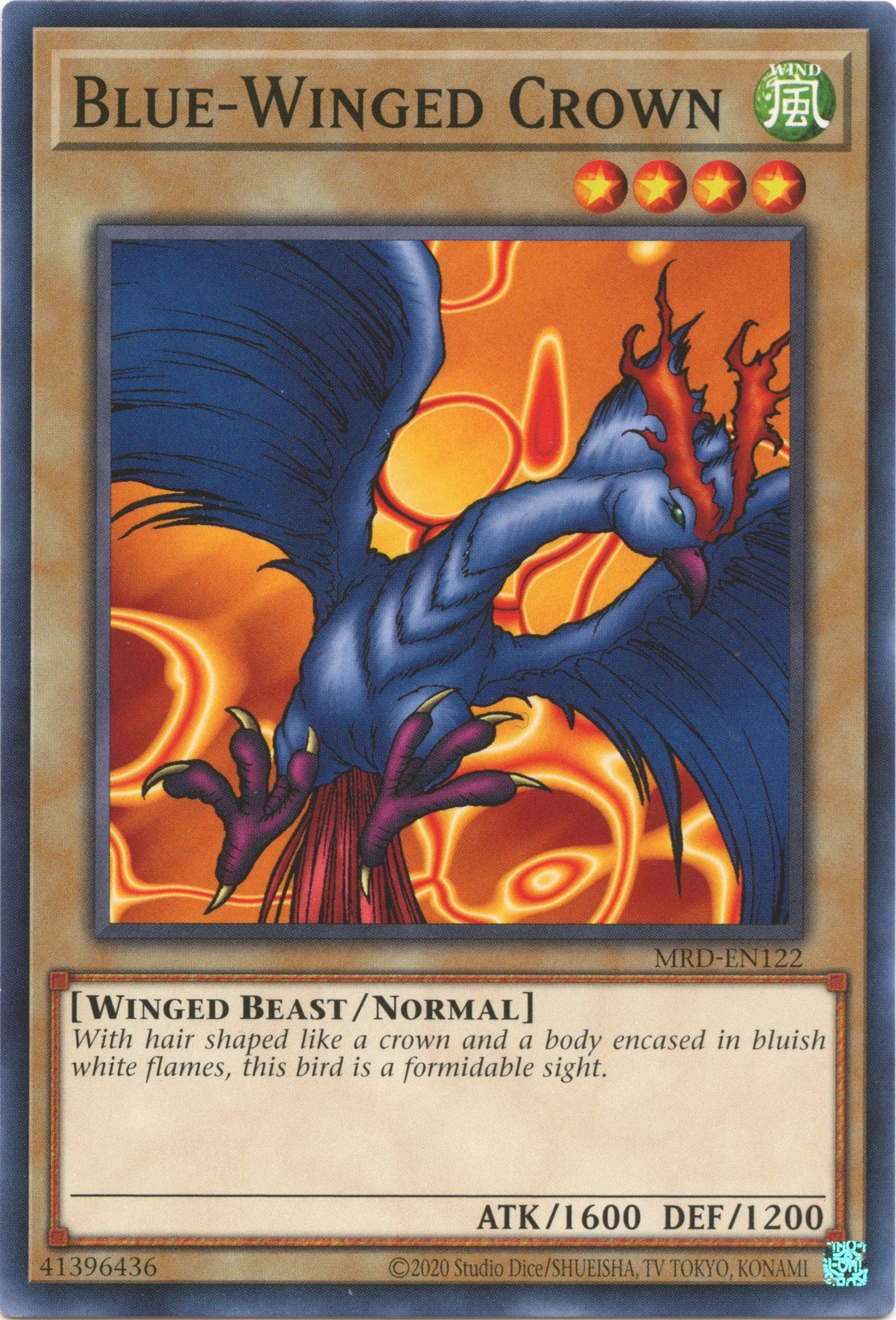Blue-Winged Crown (25th Anniversary) [MRD-EN122] Common | Chromatic Games