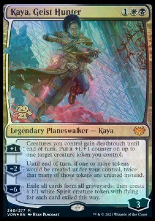 Kaya, Geist Hunter [Innistrad: Crimson Vow Prerelease Promos] | Chromatic Games