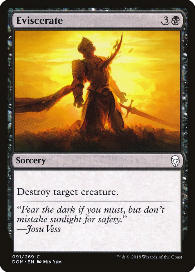 Eviscerate 91/269 (Dominaria)  | Chromatic Games