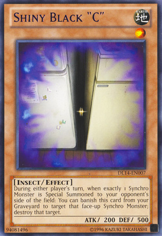 Shiny Black "C" (Purple) [DL14-EN007] Rare | Chromatic Games