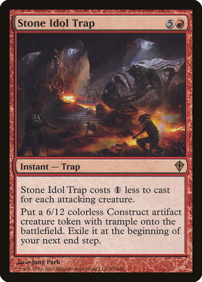 Stone Idol Trap 93/145 (Worldwake)  | Chromatic Games