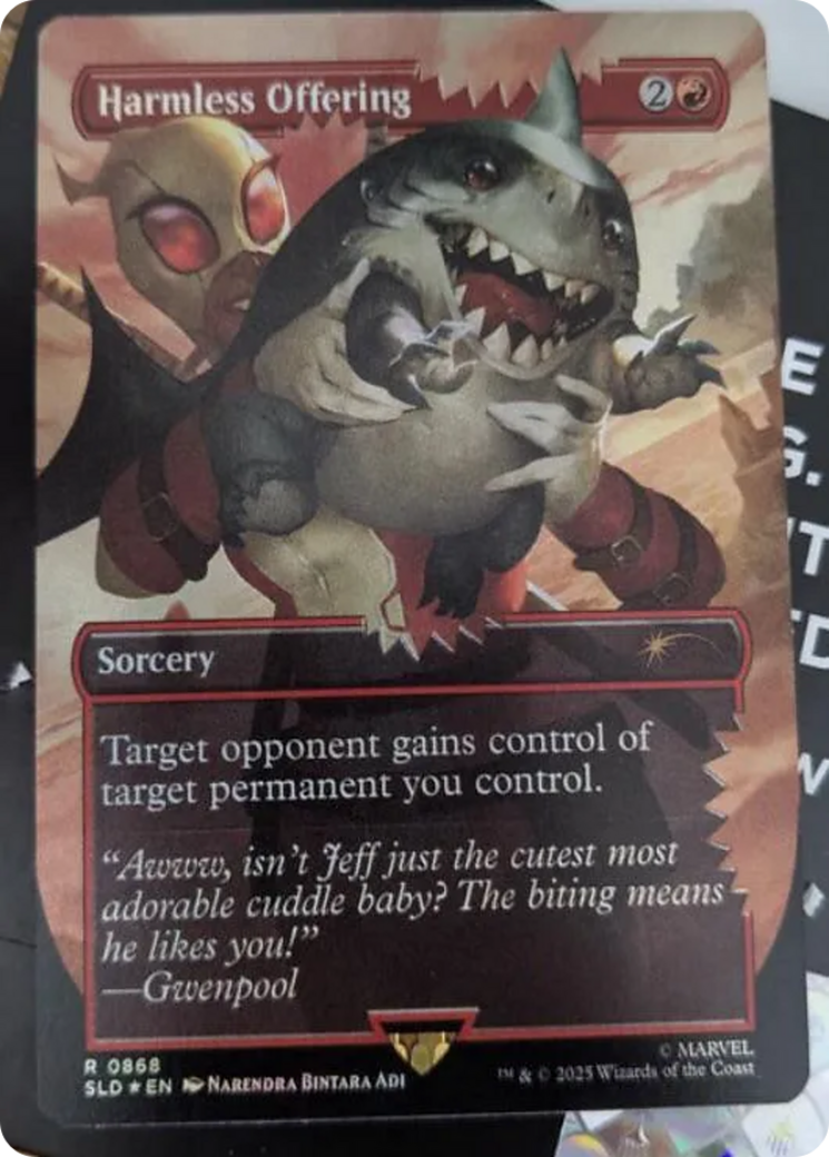 Harmless Offering (Rainbow Foil) [Secret Lair Drop Series] | Chromatic Games