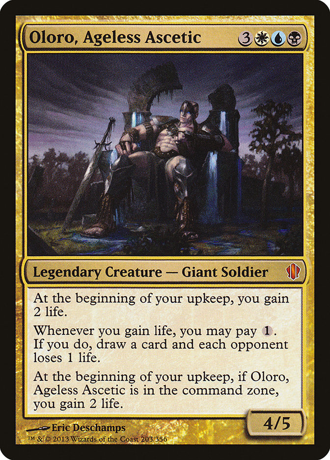 Oloro, Ageless Ascetic 203 (Commander 2013)  | Chromatic Games