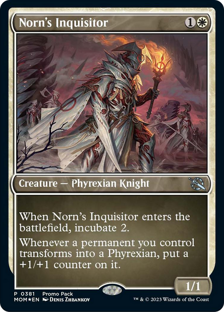 Norn's Inquisitor (Promo Pack) [March of the Machine Promos] | Chromatic Games