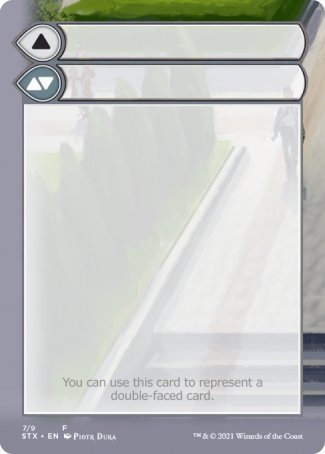 Helper Card (7/9) [Strixhaven: School of Mages Tokens] | Chromatic Games