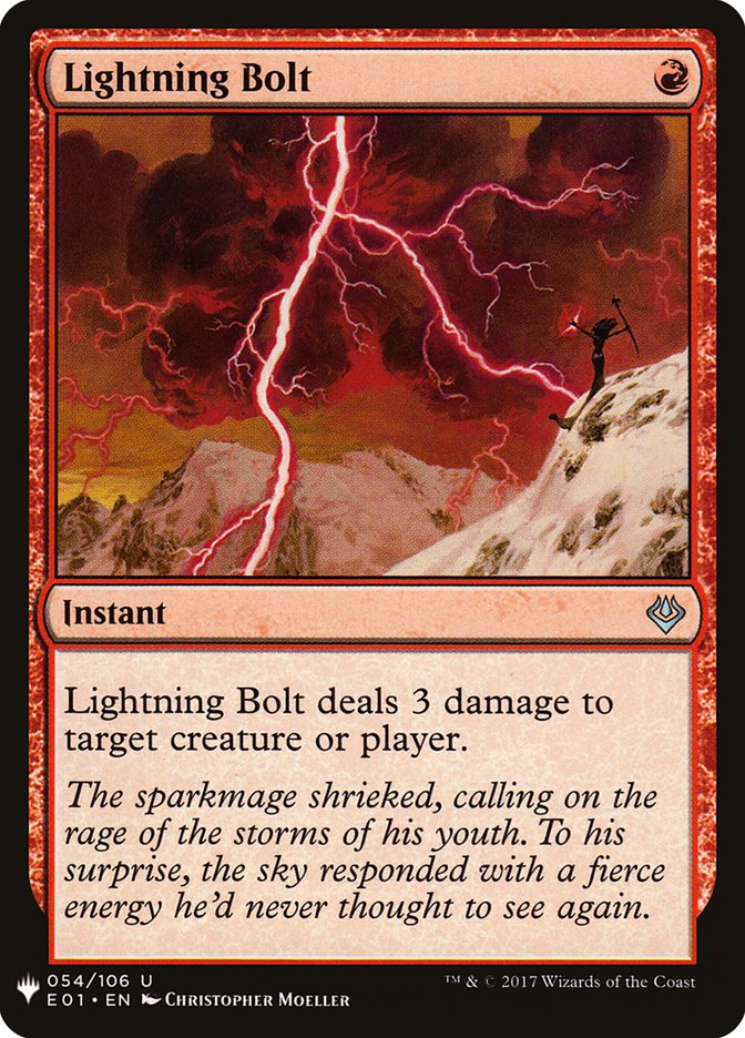 Lightning Bolt [Mystery Booster] | Chromatic Games