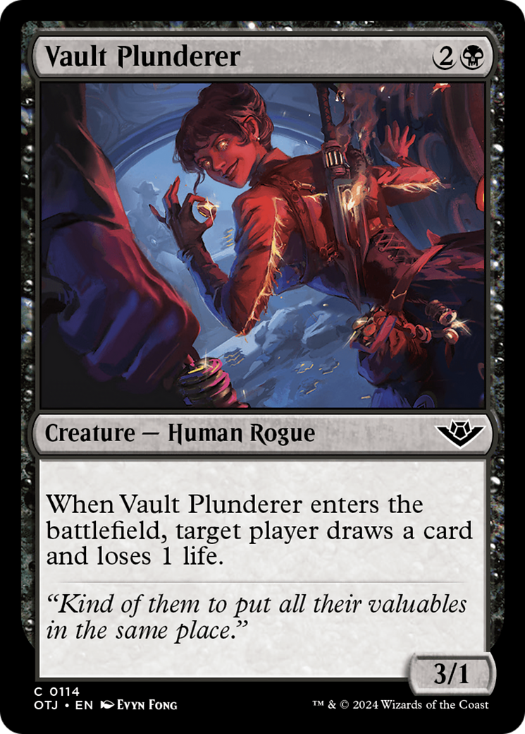 Vault Plunderer [Outlaws of Thunder Junction] | Chromatic Games